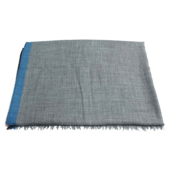 HERMES Authentic Gray Scarf - Picture 2 of 5